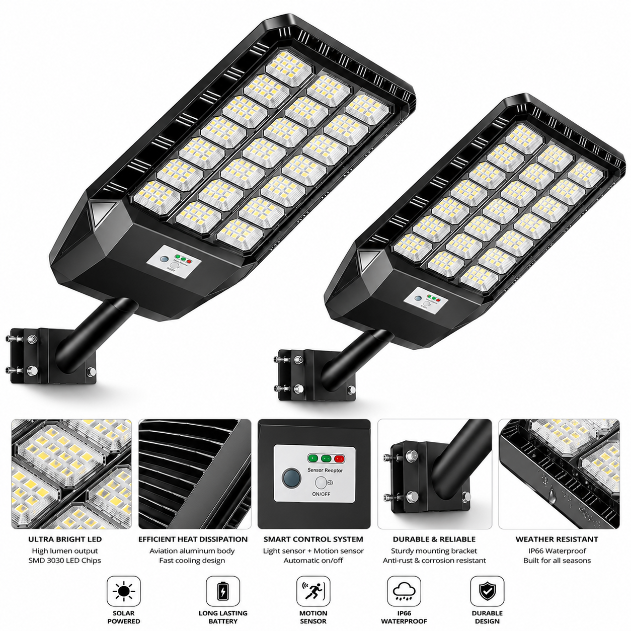 Solar LED Lamp 1600W